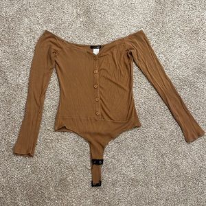 Off the Shoulder Body Suit